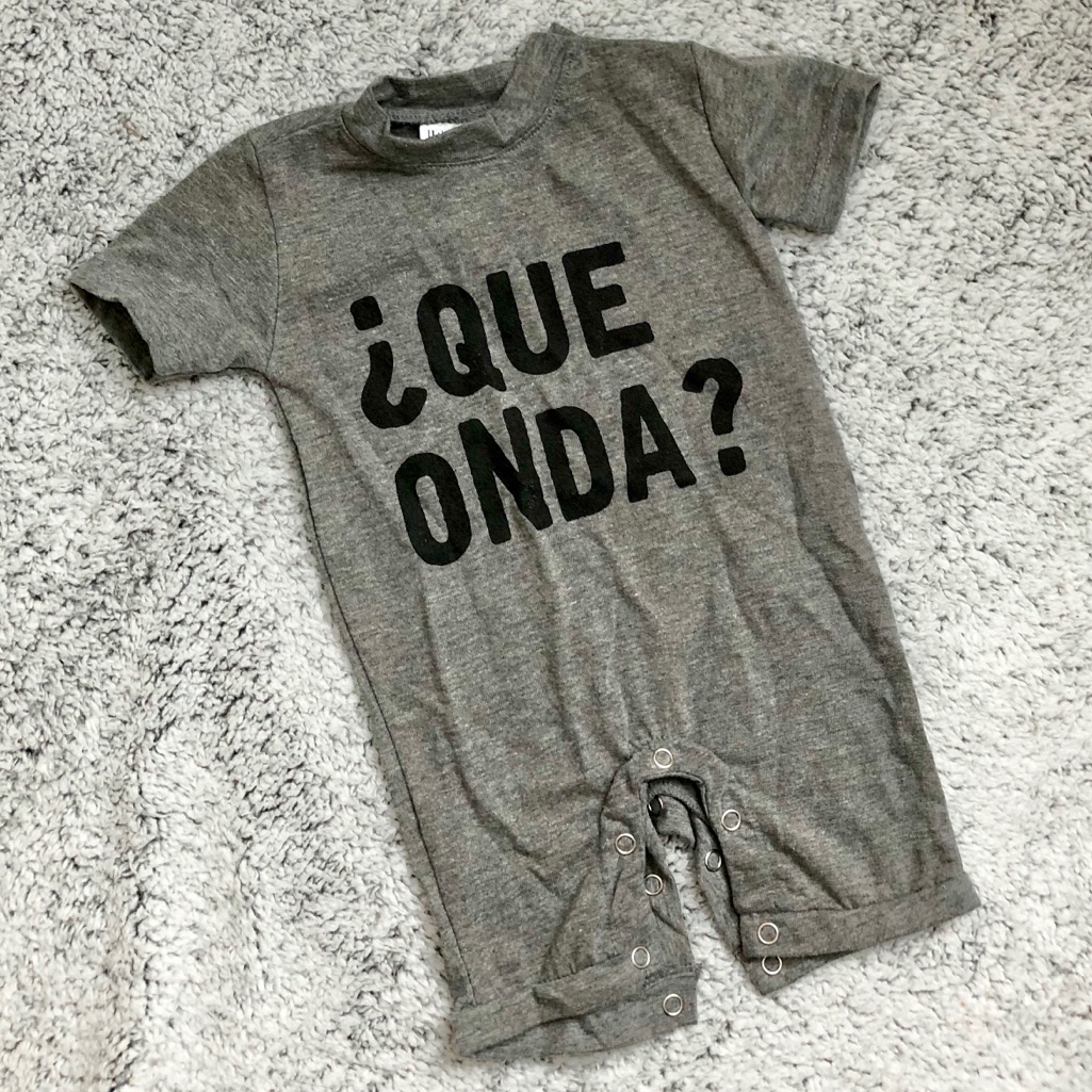 Que Onda Onesie